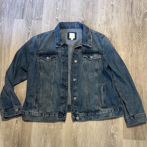 LC Lauren Conrad Blue Denim Jacket